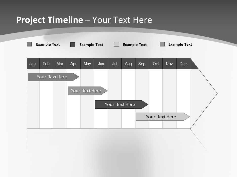 Lady Stand Blur PowerPoint Template