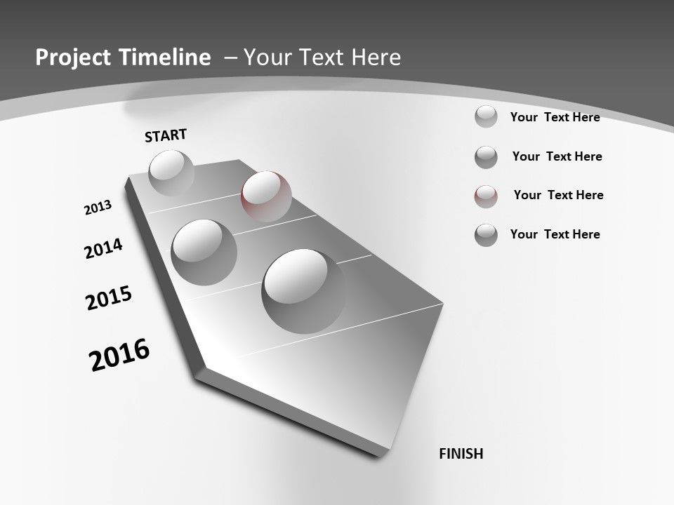 Lady Stand Blur PowerPoint Template
