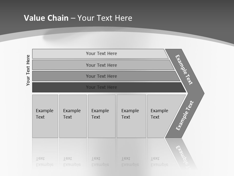 Lady Stand Blur PowerPoint Template