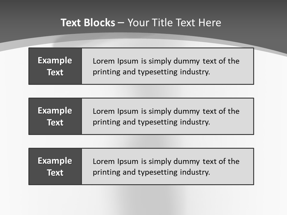 Lady Stand Blur PowerPoint Template