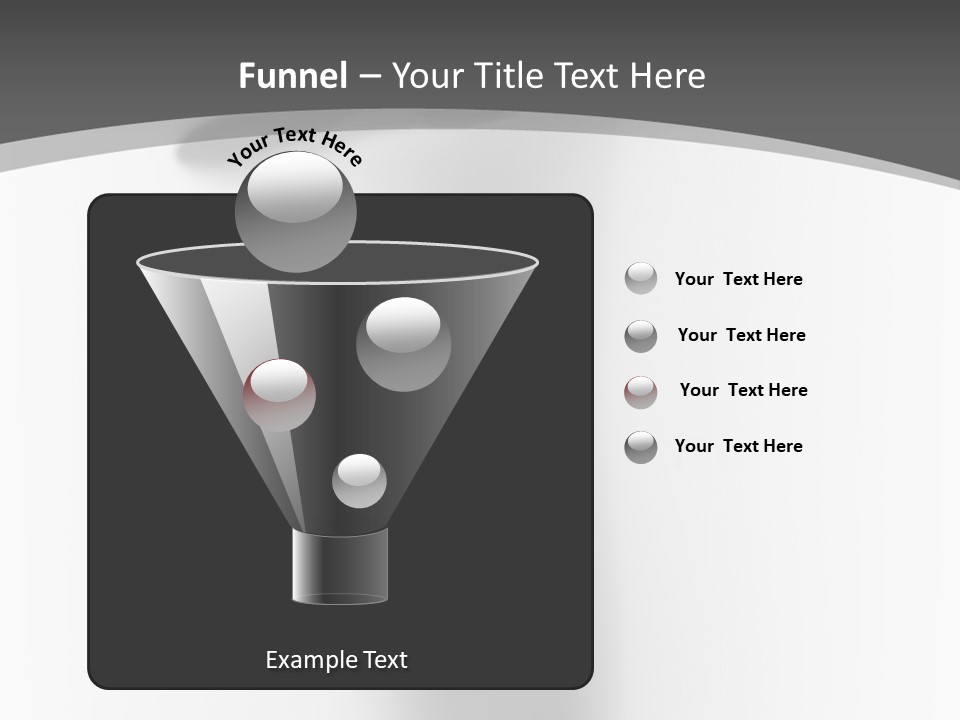 Lady Stand Blur PowerPoint Template