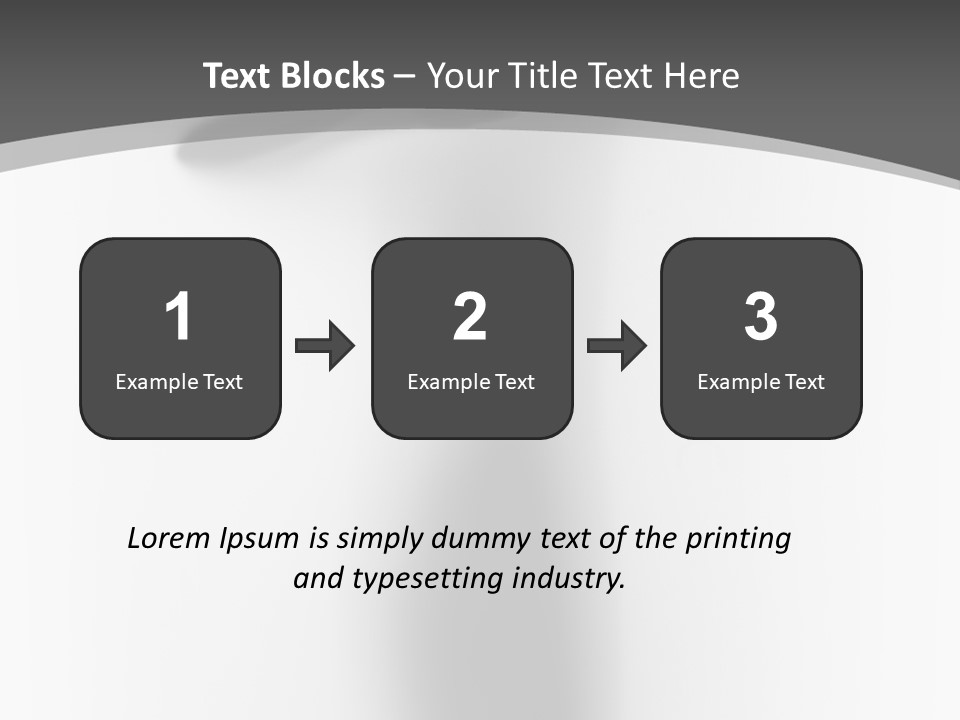 Lady Stand Blur PowerPoint Template