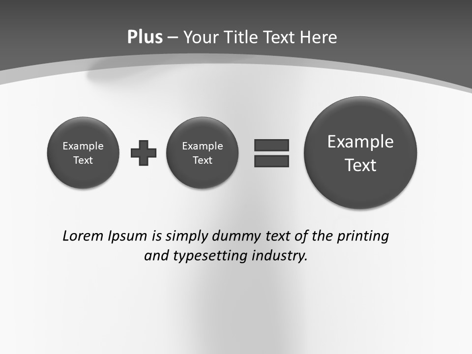 Lady Stand Blur PowerPoint Template