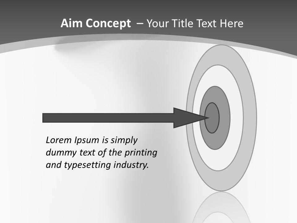 Lady Stand Blur PowerPoint Template
