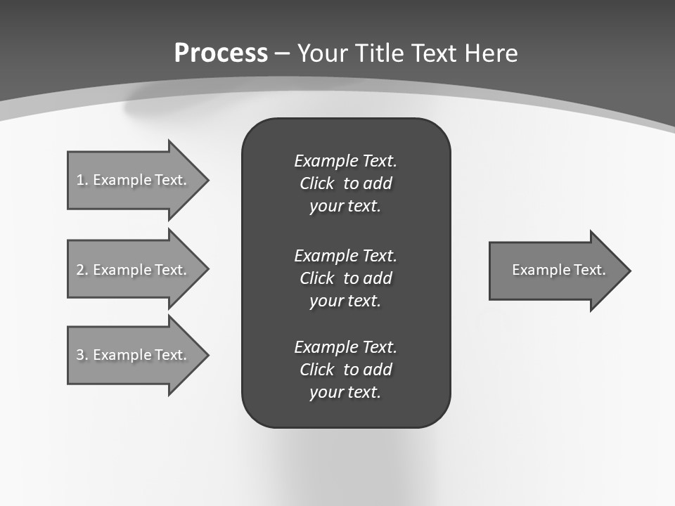 Lady Stand Blur PowerPoint Template