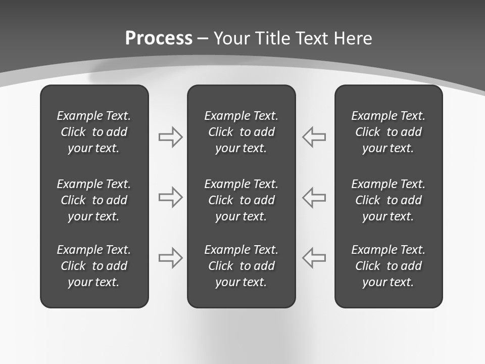 Lady Stand Blur PowerPoint Template