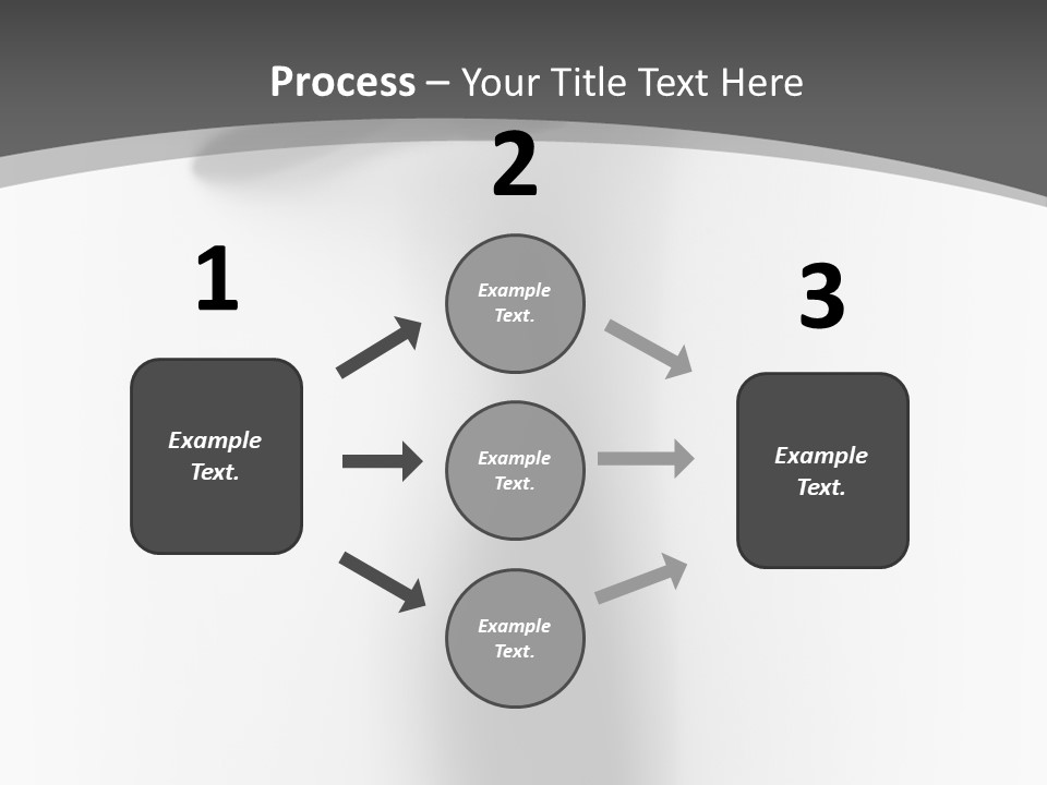Lady Stand Blur PowerPoint Template
