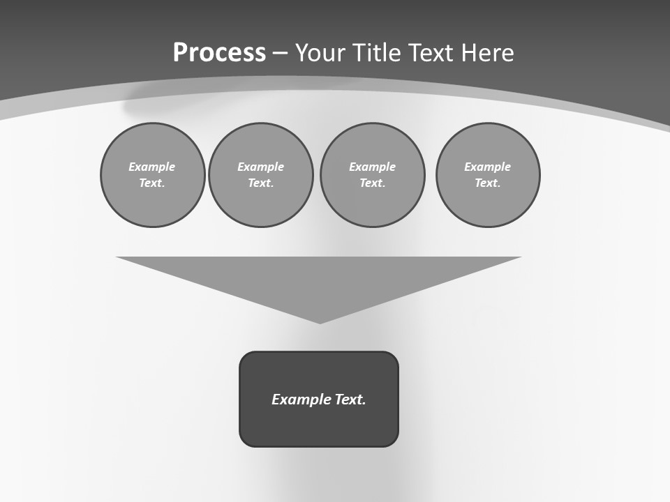 Lady Stand Blur PowerPoint Template