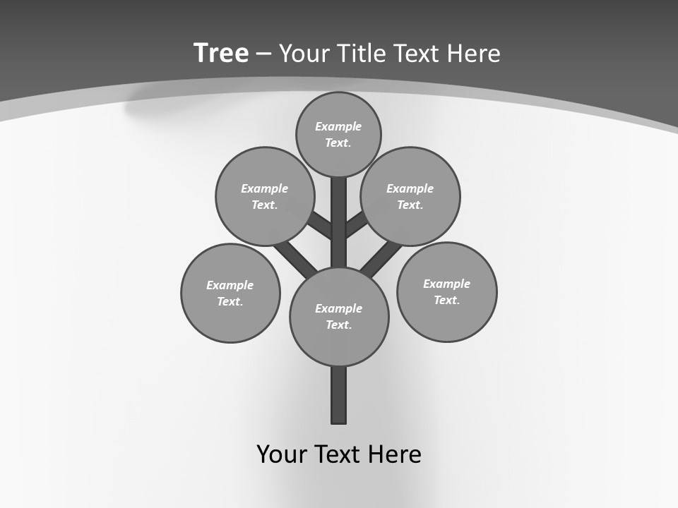 Lady Stand Blur PowerPoint Template