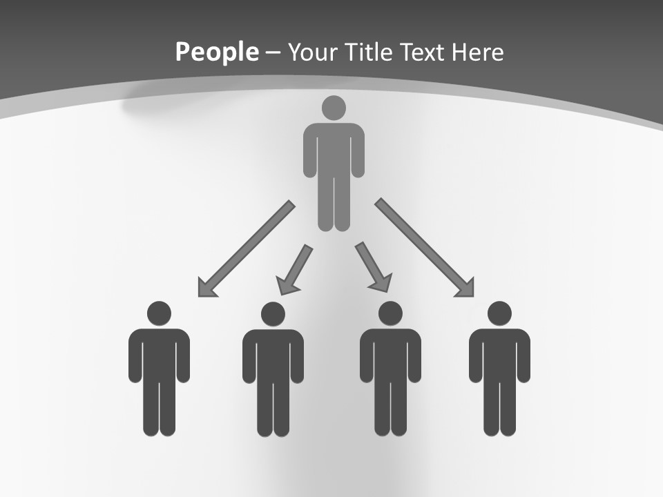 Lady Stand Blur PowerPoint Template