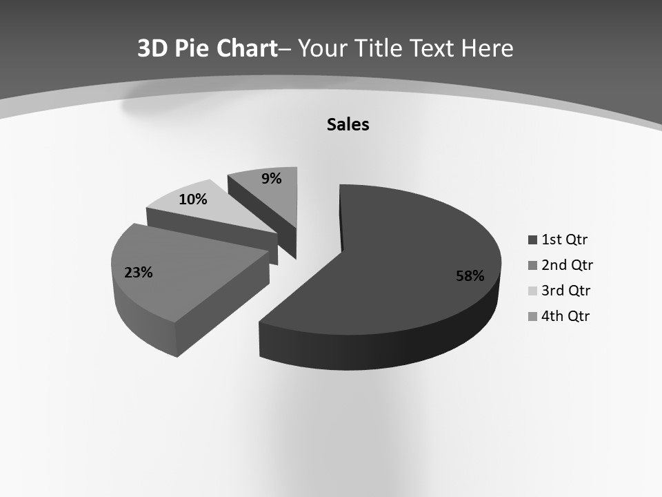 Lady Stand Blur PowerPoint Template