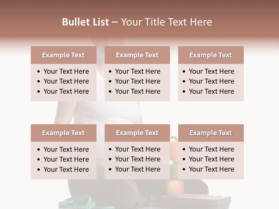 Nutrition Dieting Lifestyle PowerPoint Template