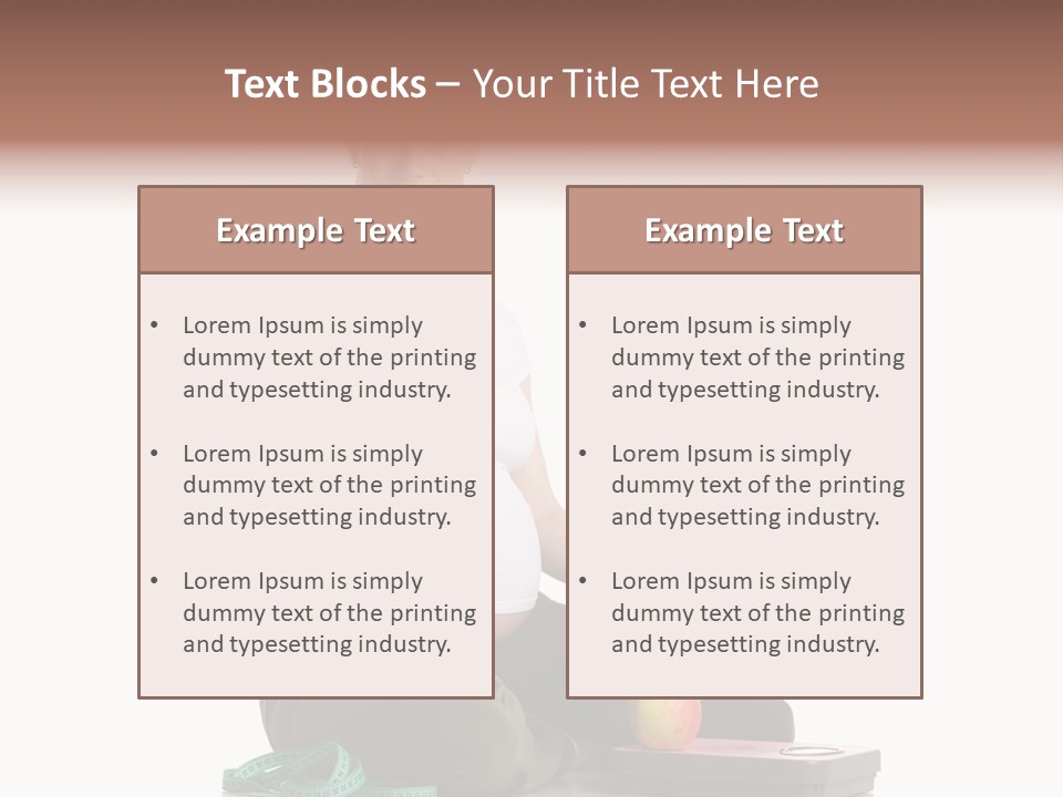 Nutrition Dieting Lifestyle PowerPoint Template