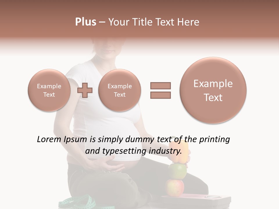 Nutrition Dieting Lifestyle PowerPoint Template