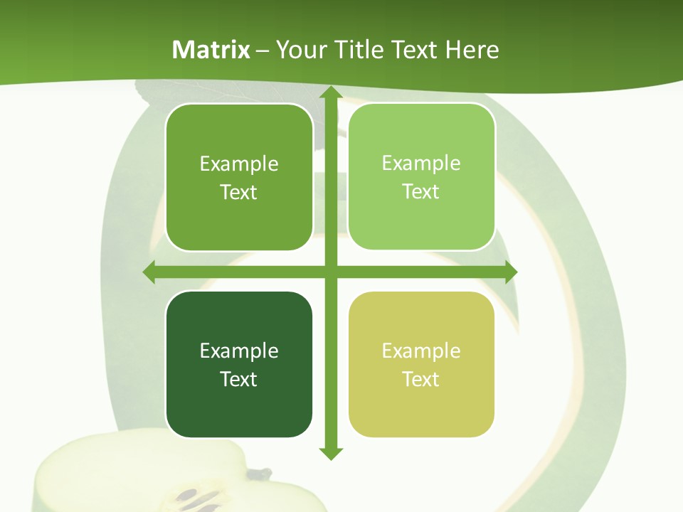 Leaf Natural Curve PowerPoint Template