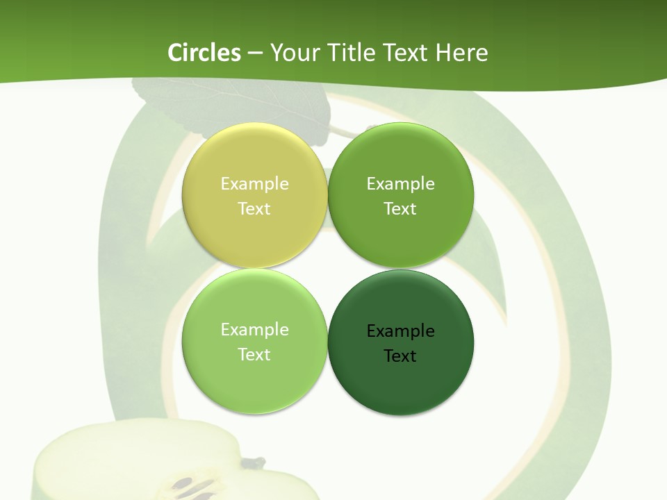 Leaf Natural Curve PowerPoint Template