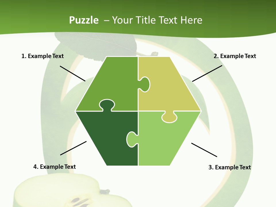 Leaf Natural Curve PowerPoint Template