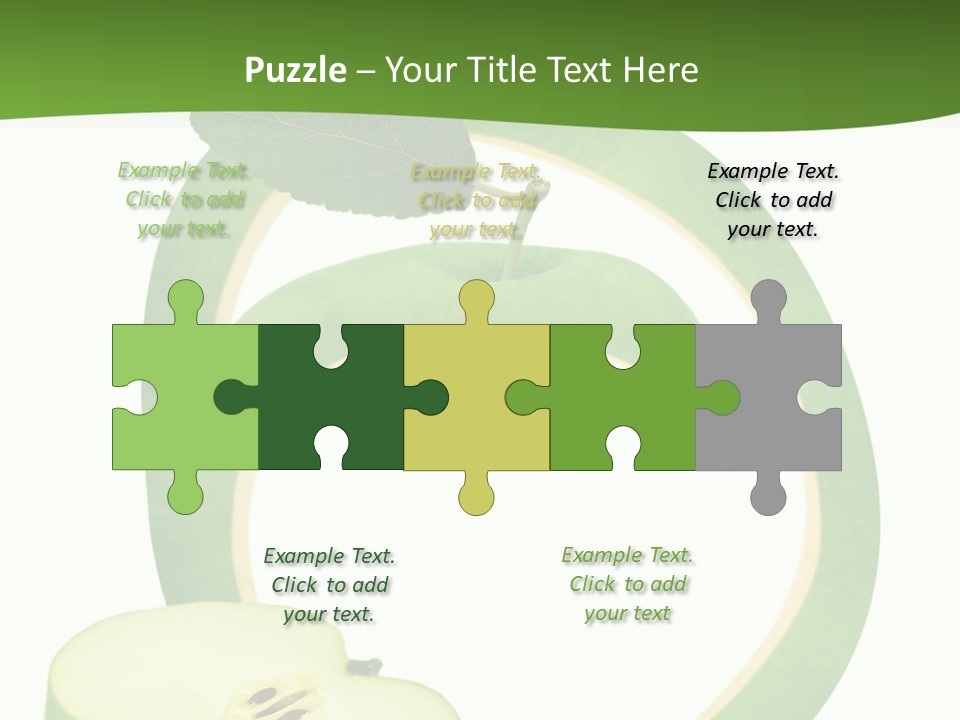 Leaf Natural Curve PowerPoint Template