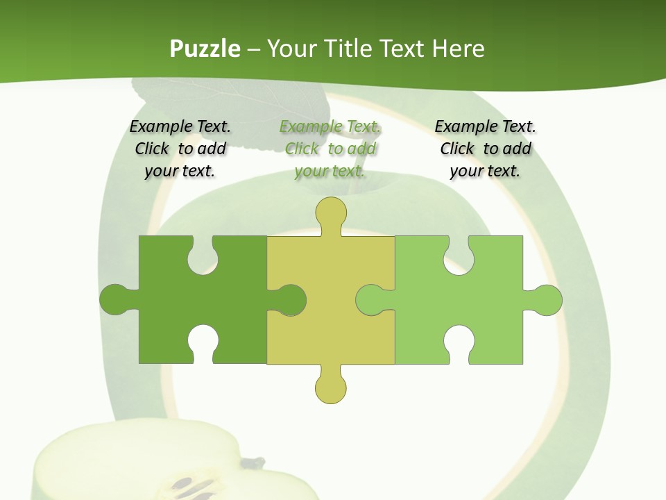 Leaf Natural Curve PowerPoint Template