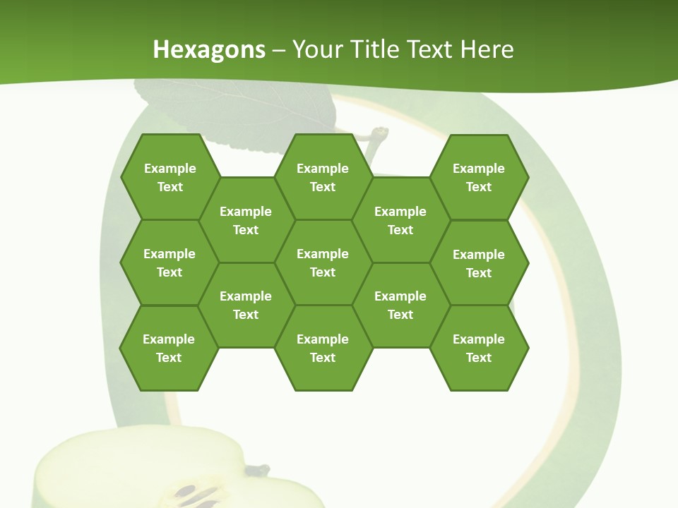 Leaf Natural Curve PowerPoint Template