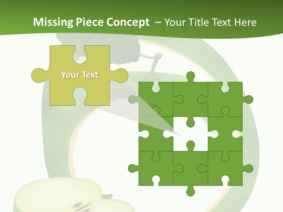 Leaf Natural Curve PowerPoint Template