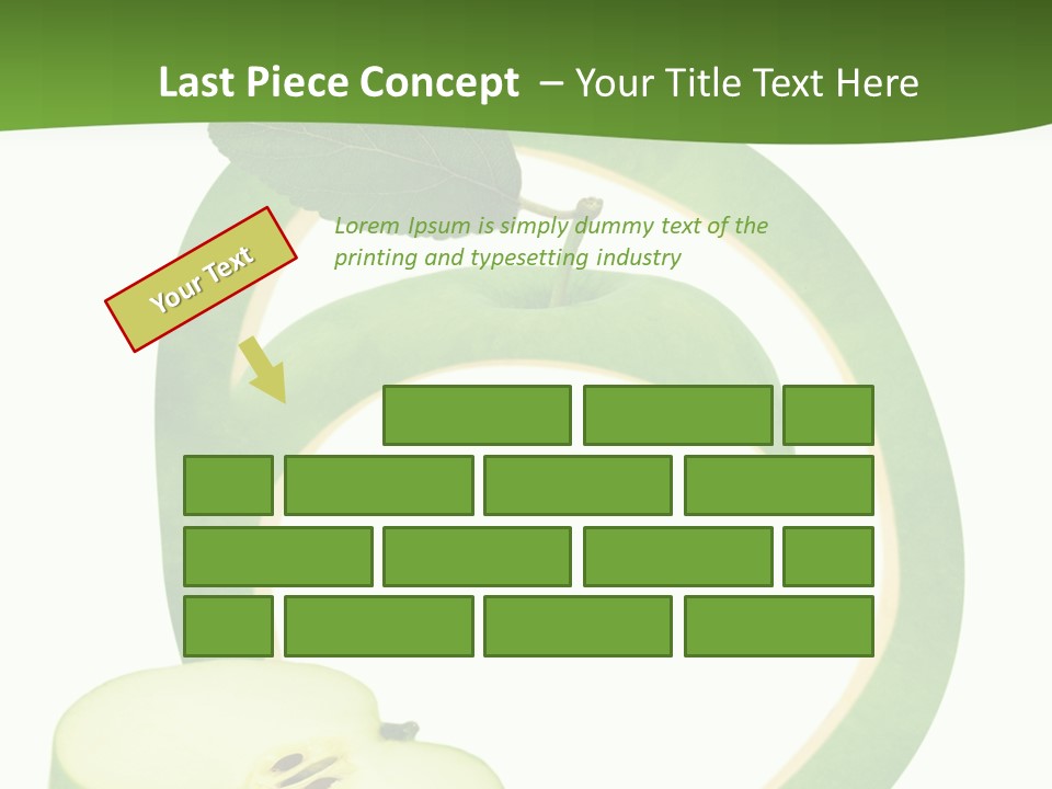 Leaf Natural Curve PowerPoint Template