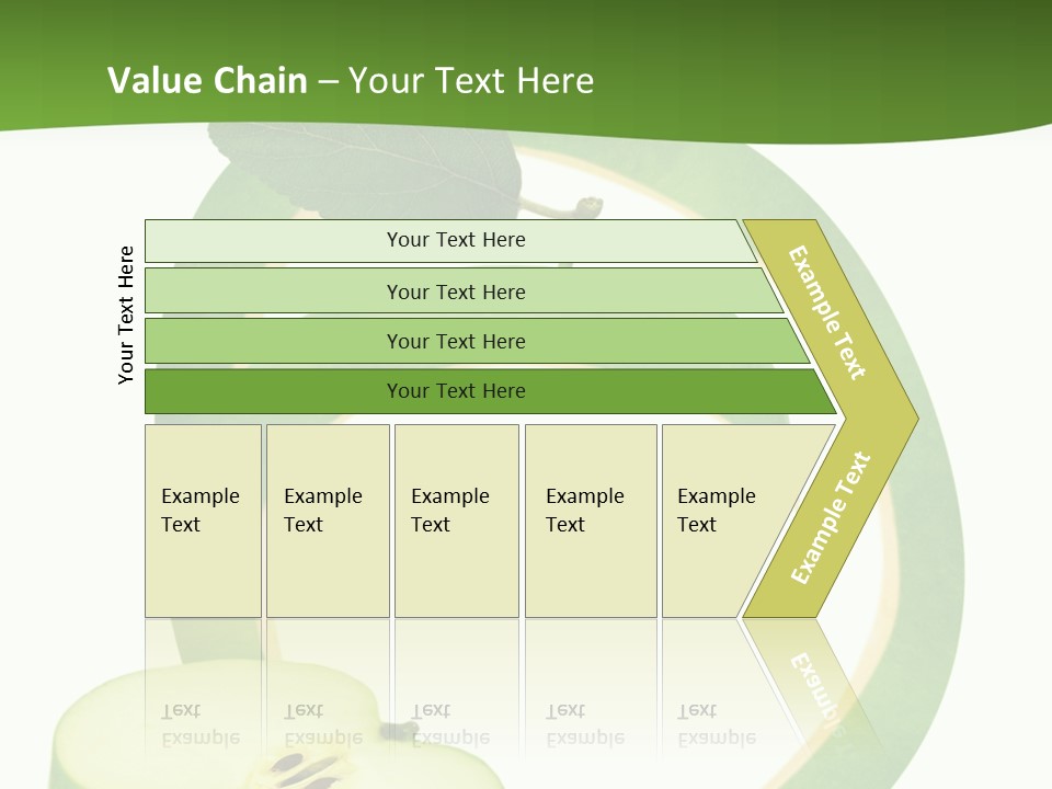 Leaf Natural Curve PowerPoint Template