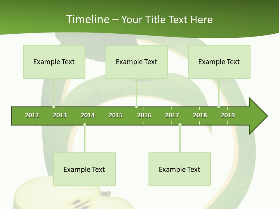 Leaf Natural Curve PowerPoint Template