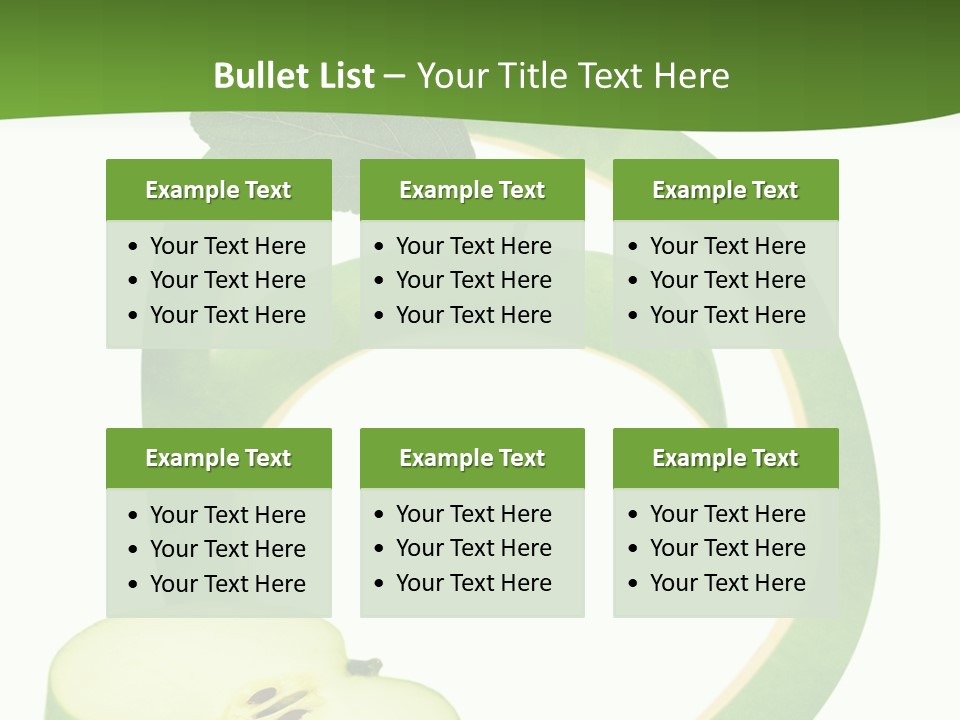 Leaf Natural Curve PowerPoint Template