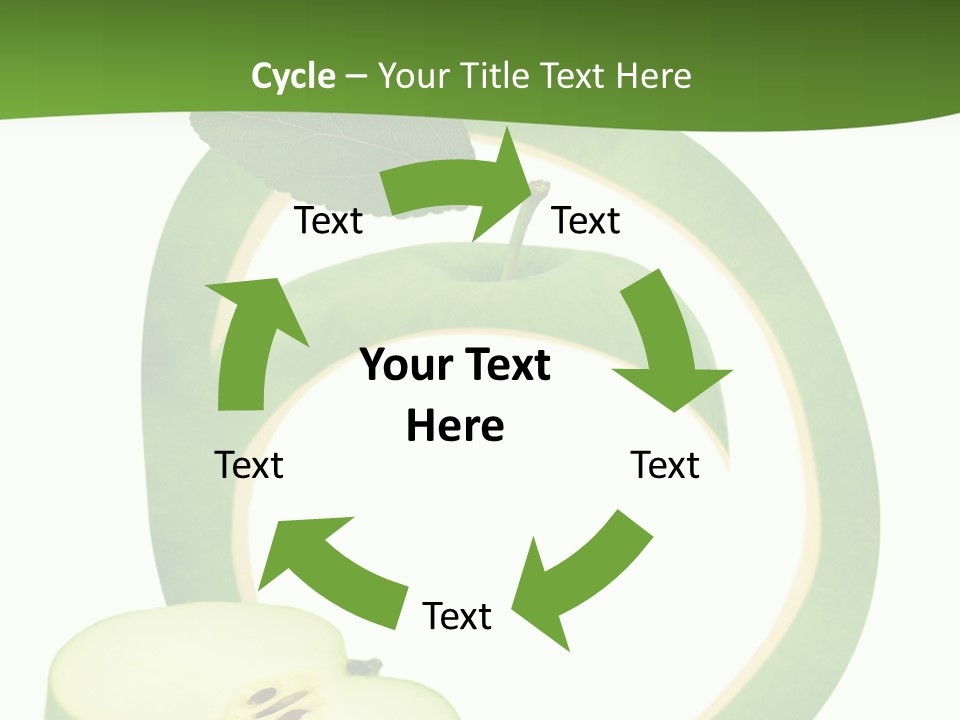 Leaf Natural Curve PowerPoint Template