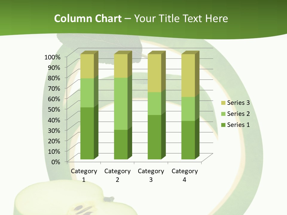Leaf Natural Curve PowerPoint Template