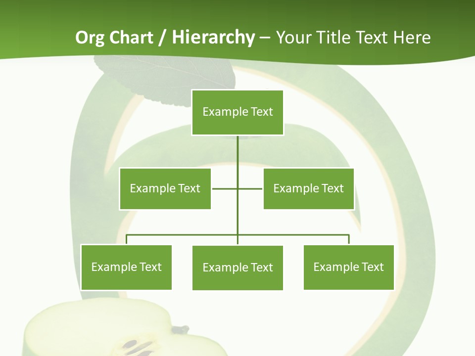 Leaf Natural Curve PowerPoint Template
