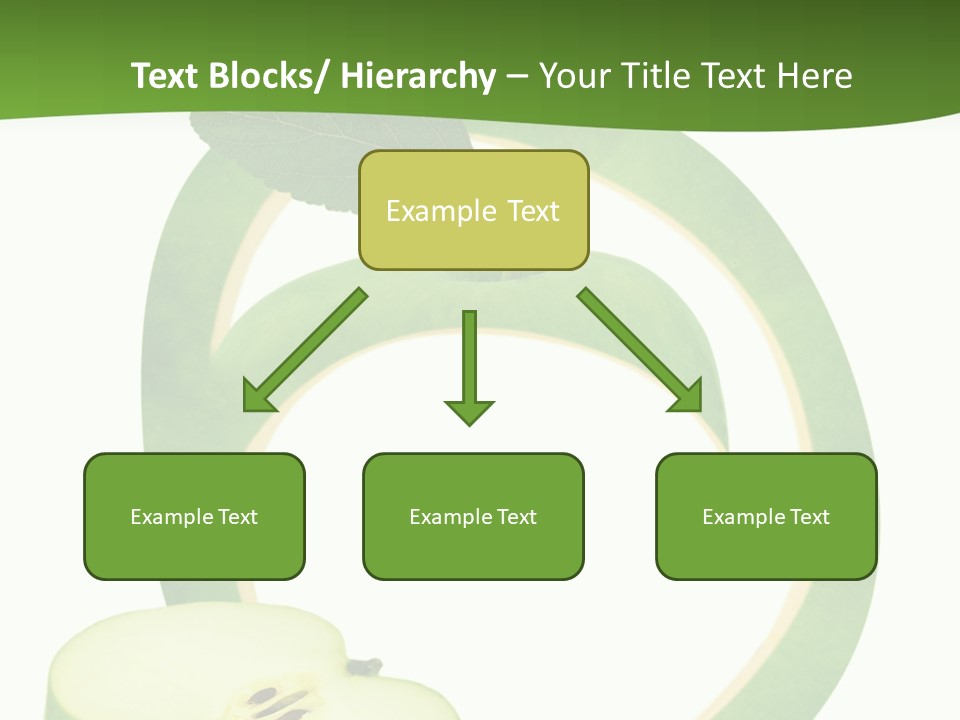 Leaf Natural Curve PowerPoint Template