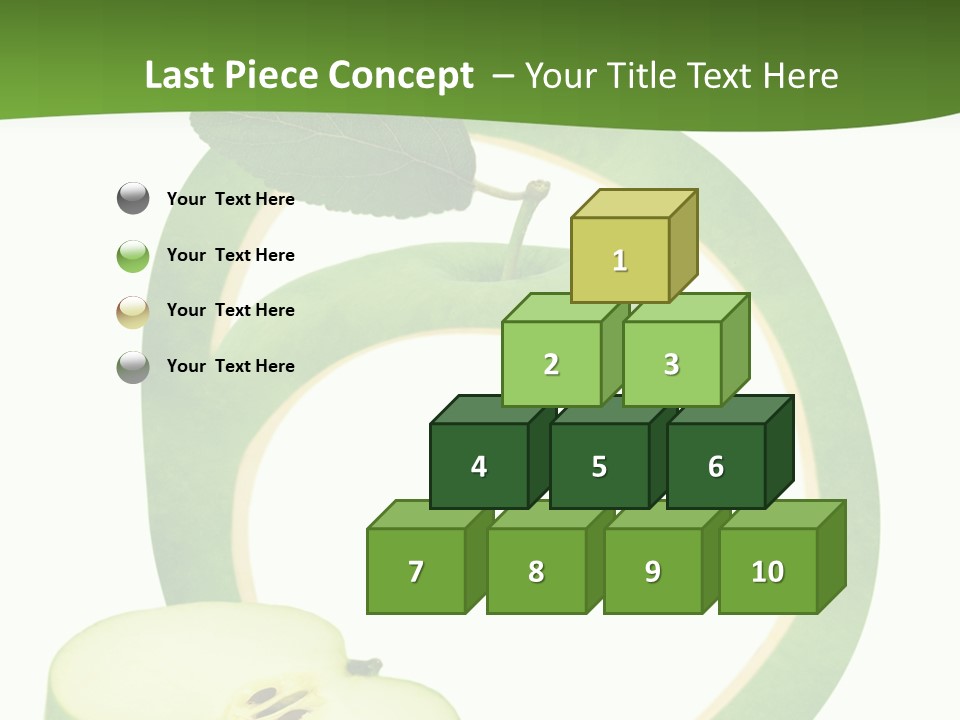 Leaf Natural Curve PowerPoint Template