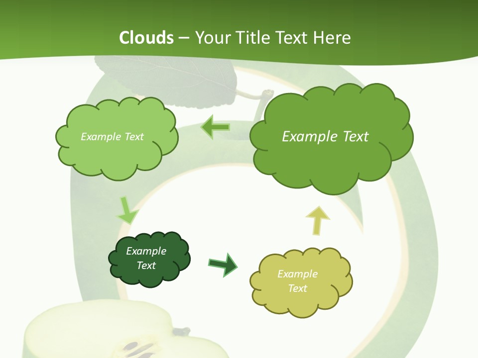Leaf Natural Curve PowerPoint Template