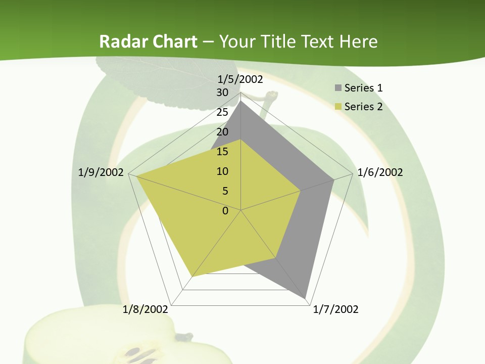 Leaf Natural Curve PowerPoint Template