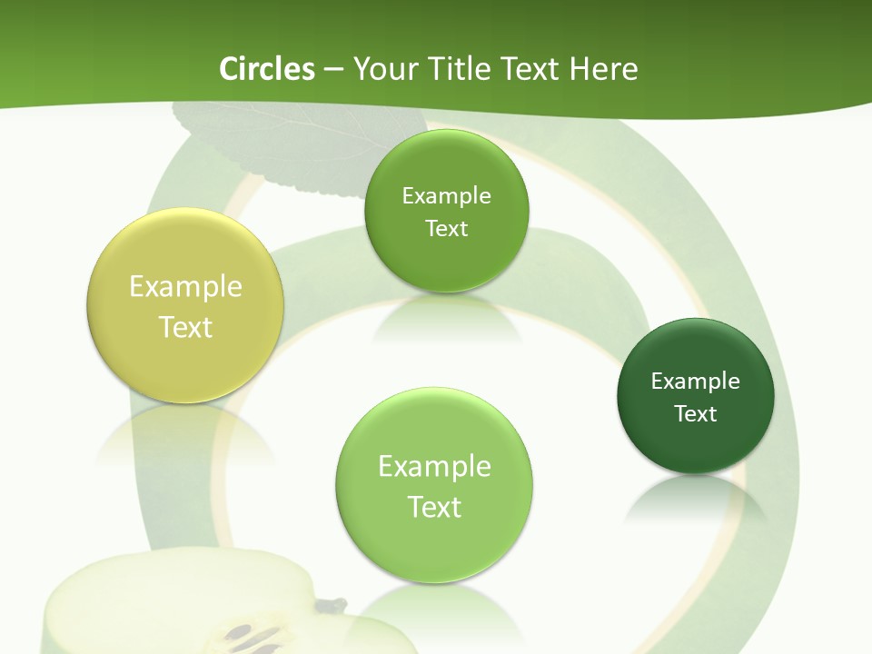 Leaf Natural Curve PowerPoint Template
