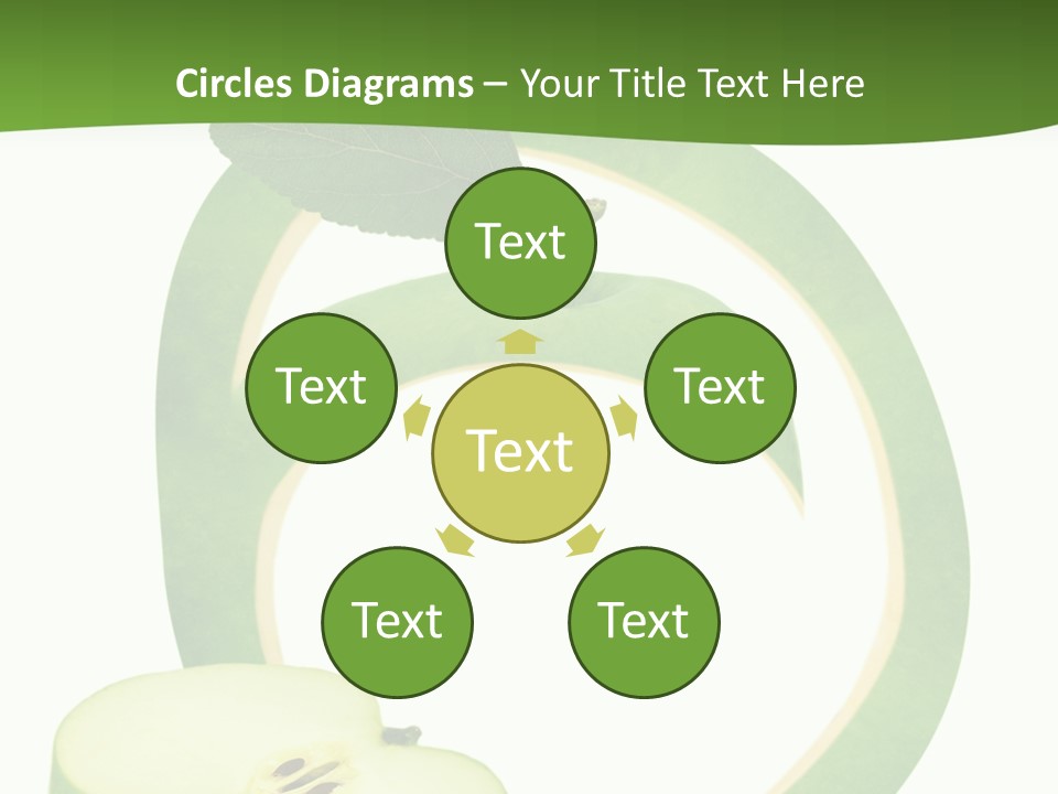 Leaf Natural Curve PowerPoint Template