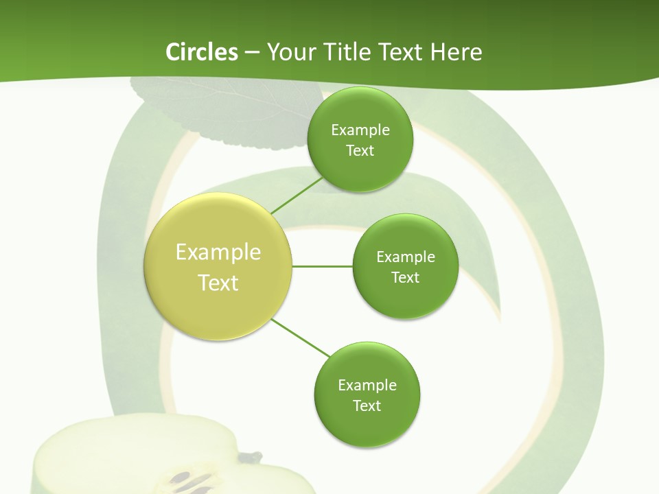 Leaf Natural Curve PowerPoint Template
