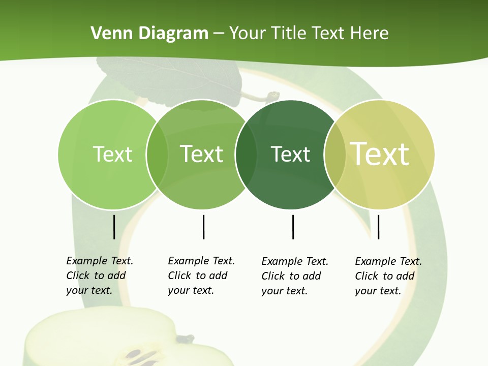 Leaf Natural Curve PowerPoint Template