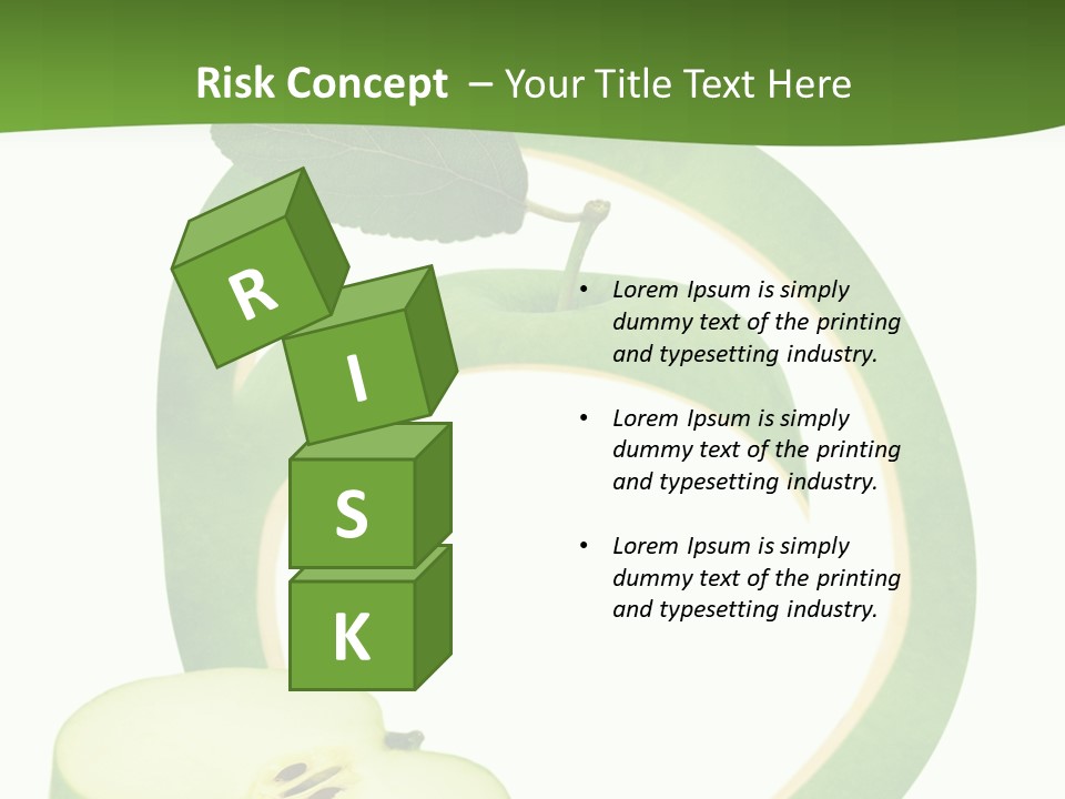 Leaf Natural Curve PowerPoint Template