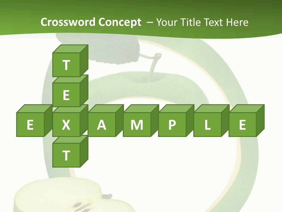 Leaf Natural Curve PowerPoint Template