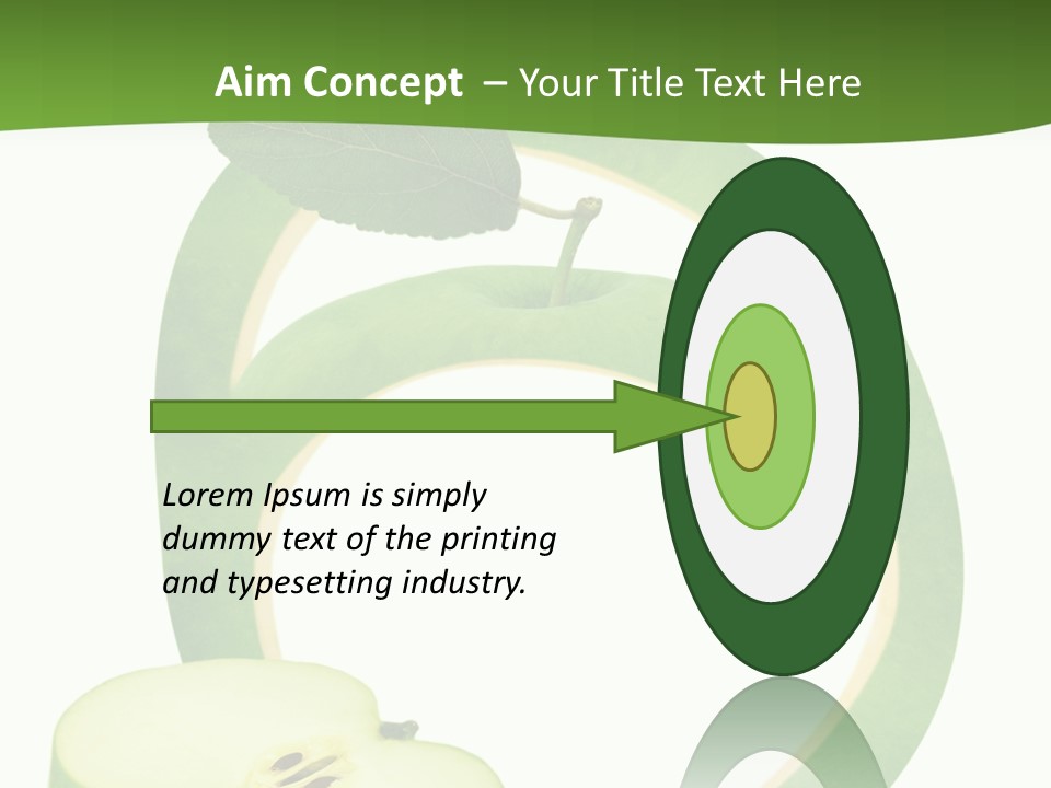 Leaf Natural Curve PowerPoint Template