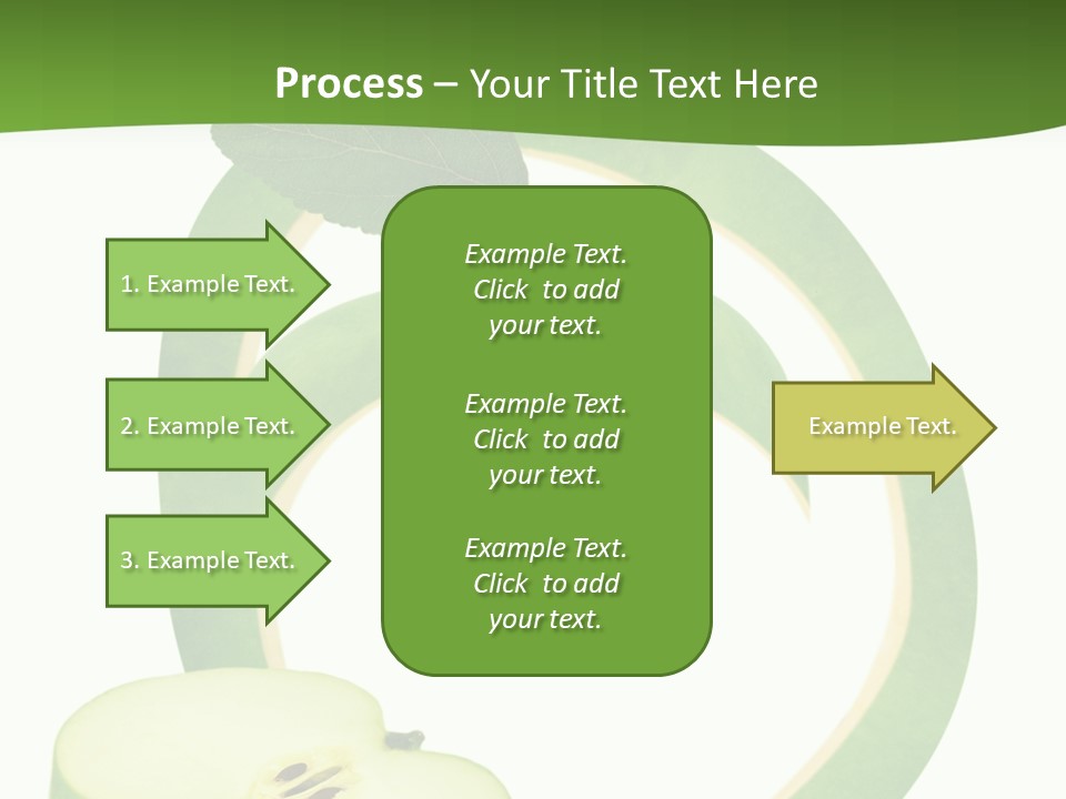Leaf Natural Curve PowerPoint Template