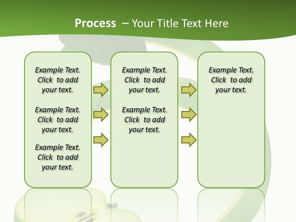 Leaf Natural Curve PowerPoint Template