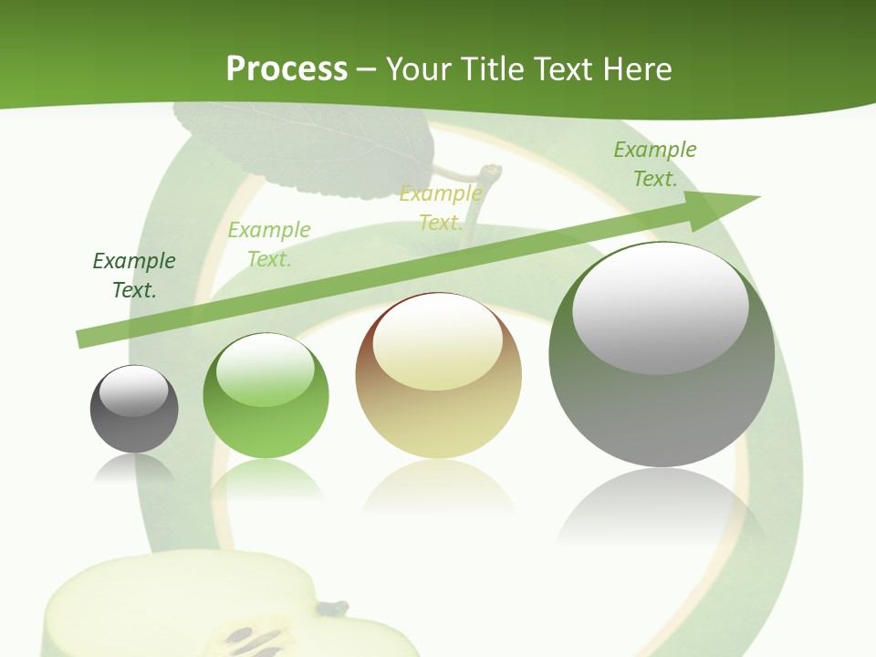 Leaf Natural Curve PowerPoint Template