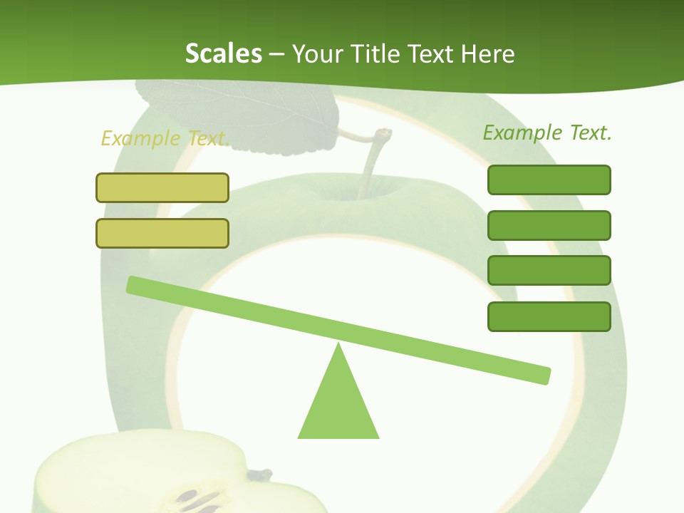Leaf Natural Curve PowerPoint Template