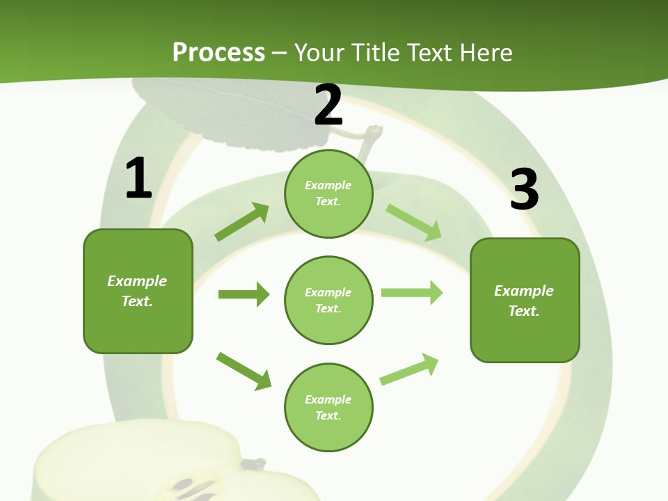 Leaf Natural Curve PowerPoint Template