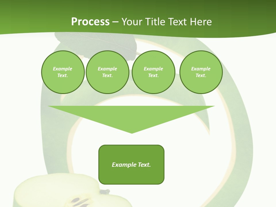 Leaf Natural Curve PowerPoint Template