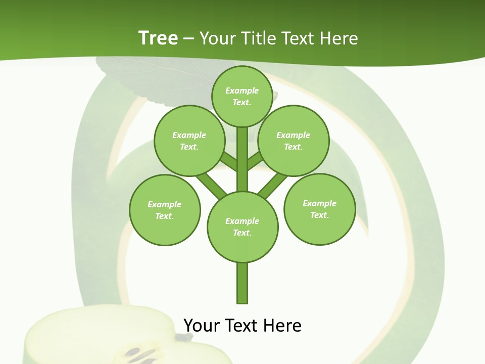 Leaf Natural Curve PowerPoint Template